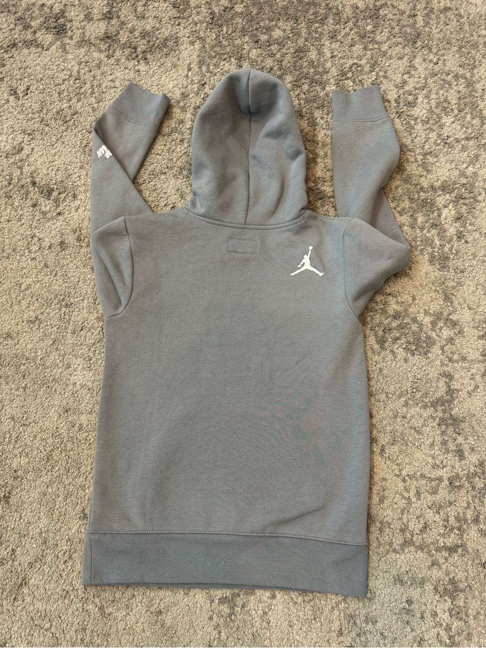 Nike Jordan Boys Medium Gray Pullover Hoodie NWT - Picture 5 of 6